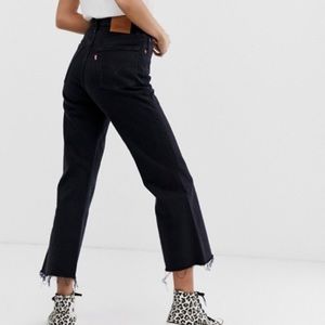 Levi's Black Flare & Wide Leg Jeans